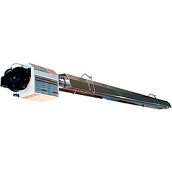 Combustion Research Corporation Omega IIÂ Propane Gas Infrared Straight Tube Heater, 30' Tube Length, 50000 BTU 0920.30LP.S